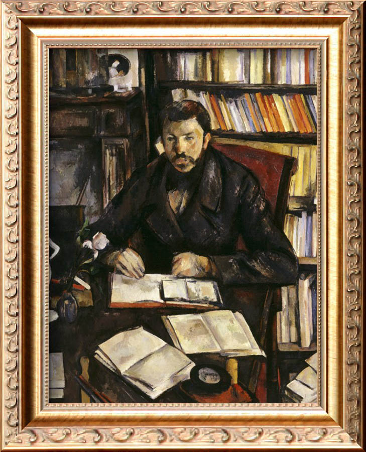 Gustave Geffroy, c.1895 - Paul Cezanne Painting